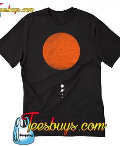 Minimal Solar System t-shirt SN