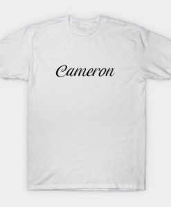 Name Cameron T-Shirt-SL