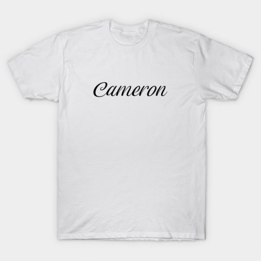 Name Cameron T-Shirt-SL