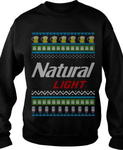 Natural Light Christmas Sweatshirt-SL