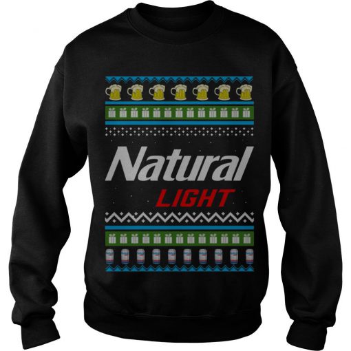 Natural Light Christmas Sweatshirt-SL