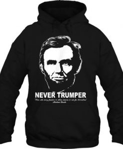 Never Trumper Abraham Lincoln hoodie-SL