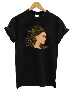 Phenomenal Women Black T shirt NT