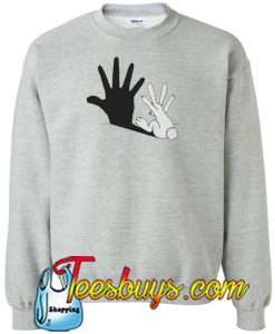 Rabbit Hand Shadow sweatshirt SN