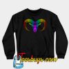 Rainbow Bighorn Sheep Sweatshirt-SL