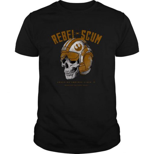 Rebel Scum Crushing Empires Since 77 Warrior Culture Gear T-Shirt-SL