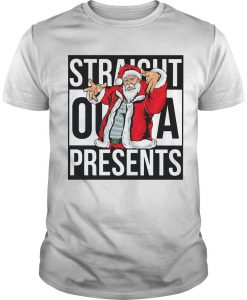 Santa Claus Straight Outta Presents T-Shirt-SL