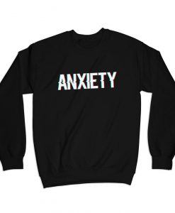 Social Anxiety Glitch Sweatshirt-SL