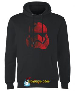 Star Wars Jedi Cubist Trooper Helmet Black Hoodie SN