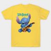 Stitch Play the Guitar Cute T-Shirt-SL