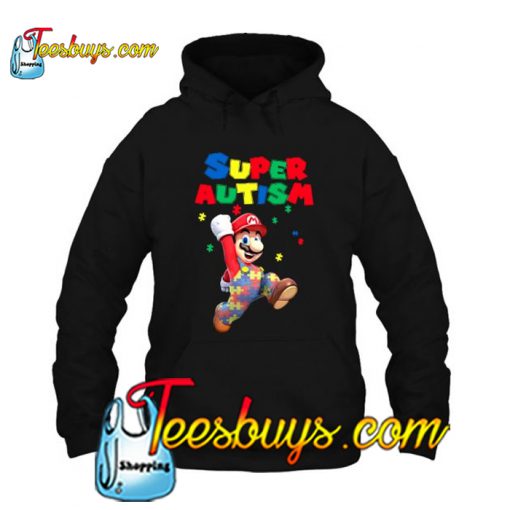 Super Autism Super Mario hoodie-SL