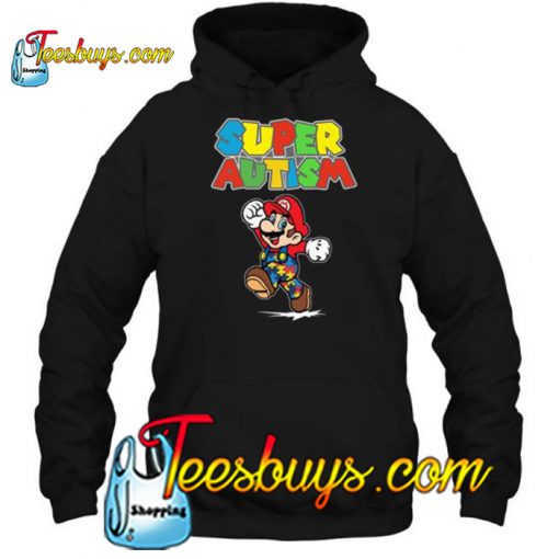 Super Autism mario hoodie-SL