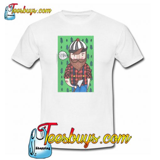 Timber Lumberjack T-shirt SN