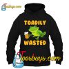 Toadily Wasted Frog Drink Beer hoodie-SL