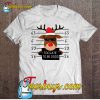 Too Late To Be Good Reindeer Prison Christmas T-SHIRT NT