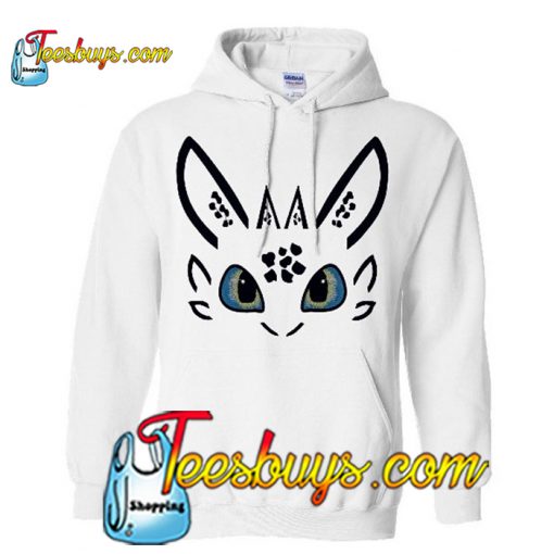 Toothless Dragon White Hoodie-SL