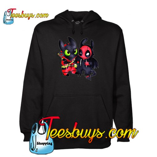 Toothless Swap Deadpool Hoodie-SL