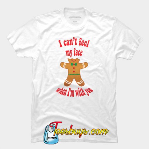 funny Christmas gingerbread man TShrt SN