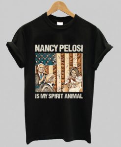 nancy pelosi is my spirit animal t shirt-SL