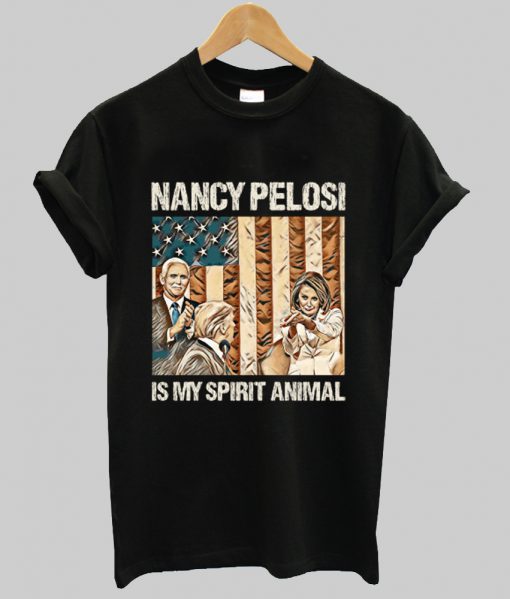 nancy pelosi is my spirit animal t shirt-SL