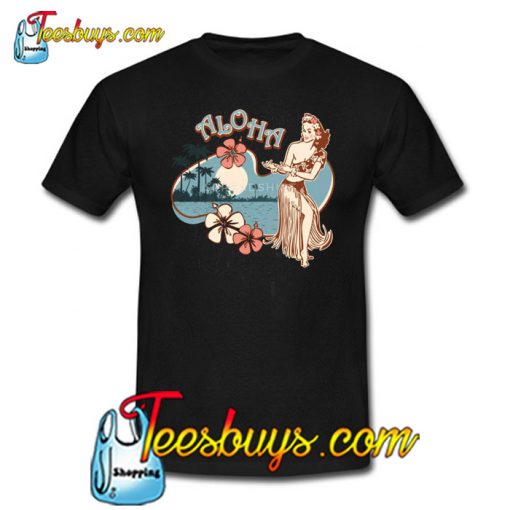 Aloha Hula Girl T-SHIRT NT