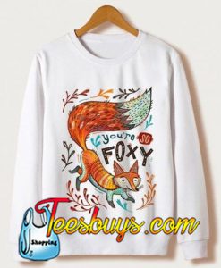 Animal Fox Print Sweatshirt NT