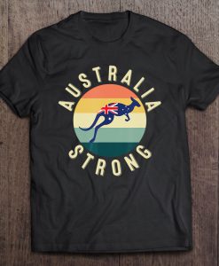 Australia Strong Kangaroo Vintage T-SHIRT NT