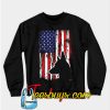 Belgian Malinois American Flag SWEATSHIRT NT