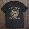 Cats Meow Side How Bow Da T-SHIRT NT