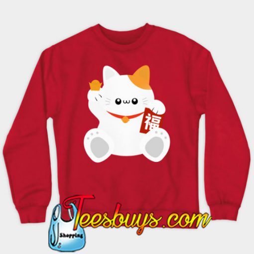 Fortune Cat SWEATSHIRT NT