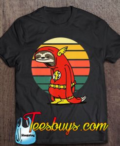 Funny Sloth The Flash Vintage T-SHIRT NT