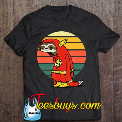 Funny Sloth The Flash Vintage T-SHIRT NT