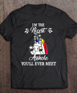 I’m The Nicest Asshole You’ll Ever Meet T-SHIRT NT