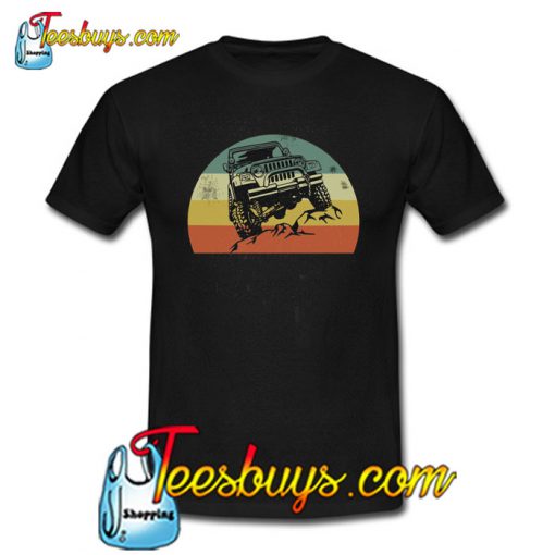 Jeeps Retro 70s Sunset T-Shirt NT