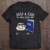 Just A Girl Who Loves Hot Chocolate And Books T-SHIRT NT