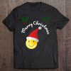 Merry Christmas Smiley Emoji T-SHIRT NR