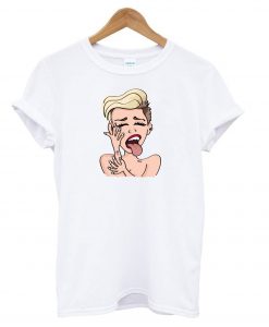 Miley Cyrus Cartoon T shirt NT