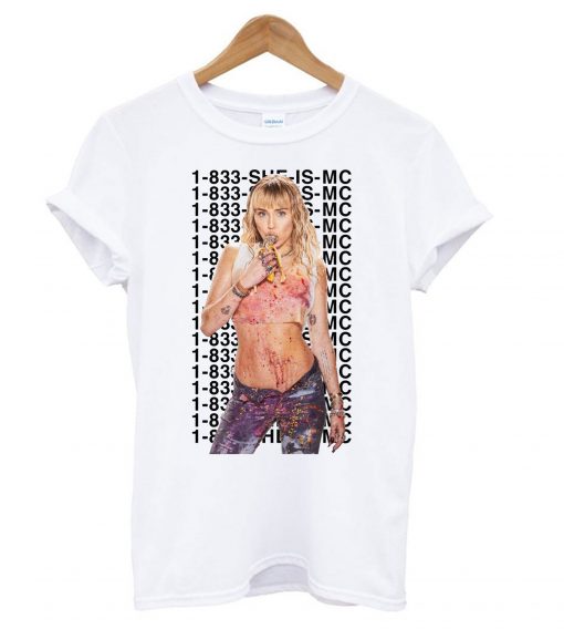 Miley Cyrus She Is Coming T shirt NT