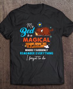 My Bed Is A Magical Place T-SHIRT NT