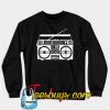 Old School Boombox SWEATSHIRT NT