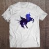 Pegasus Unicorn Watercolor Space T-SHIRT NT