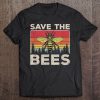 Save The Bees Retro Style T-SHIRT NT