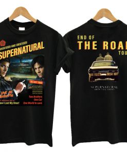 Supernatural End of the Road Black T shirt NT