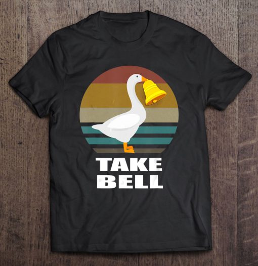 Take Bell Funny Goose T-SHIRT NT