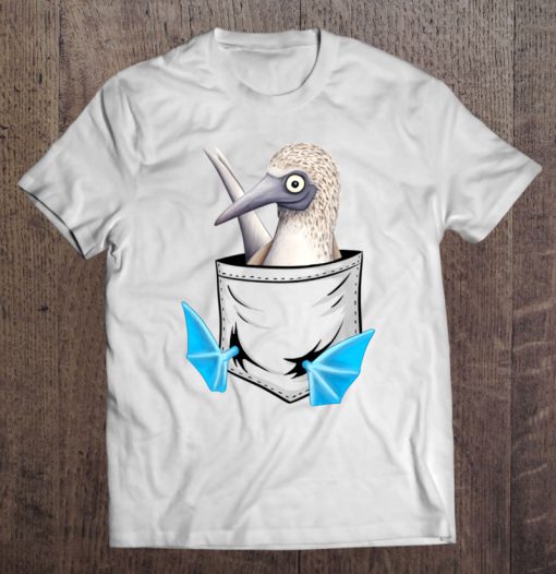 Booby Bird In Pocket T-SHIRT NT