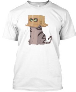 Cat in the box! T-SHIRT NT