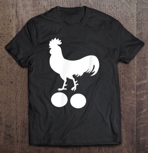 Cock And Balls Funny Adult T-SHIRT NT