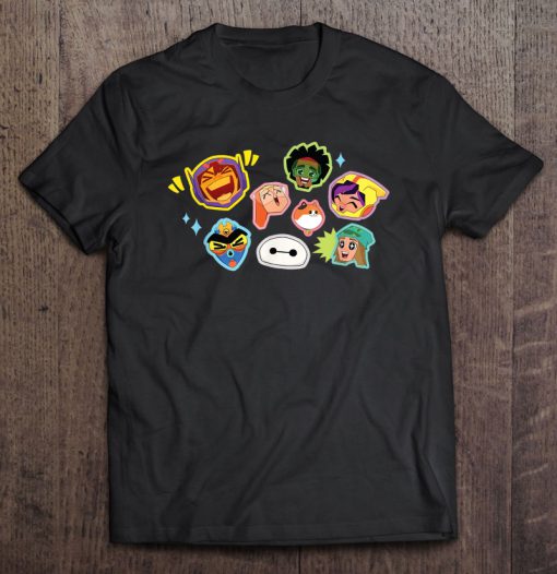 Disney Big Hero 6 Baymax And Hiro T-SHIRT NT