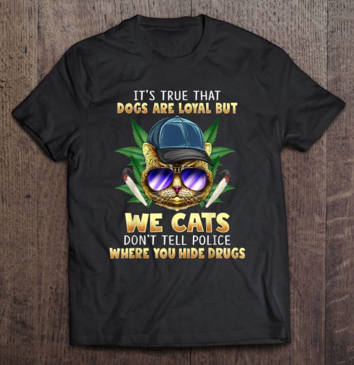 Funny Cat Kitty Weed Marijuana Cannabis T-SHIRT NT