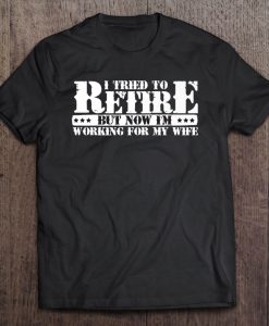 Funny Husband Retirement T-SHIRT NT